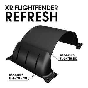 Accutrim Fender Cover Kit For OneWheel+ XR - Black, Compatible Guard